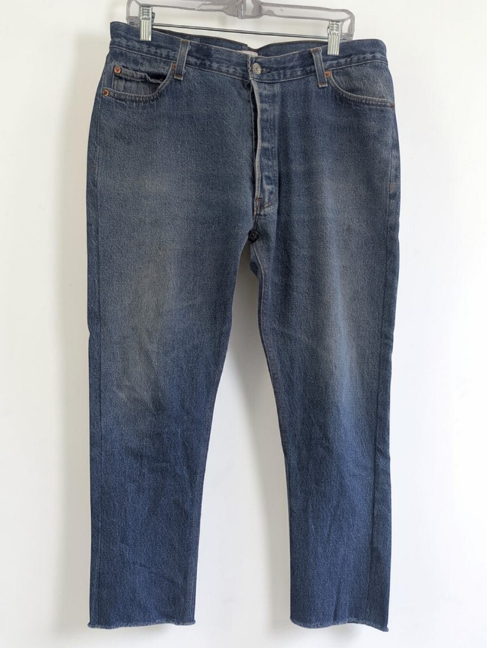 Re/Done Button Fly Jeans